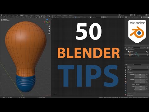 My 50 Favorite Blender Tips & Tricks! | Quick Tip Compilation