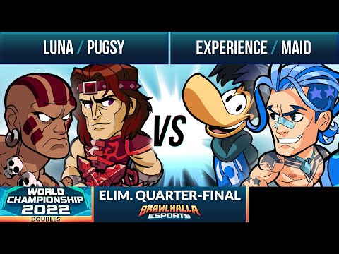 Luna & Pugsy vs Experience & Maid - Elimination Quarter-Final - Brawlhalla World Championship 2022