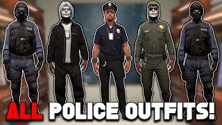 How To Get All Police Outfits In GTA 5 Online!