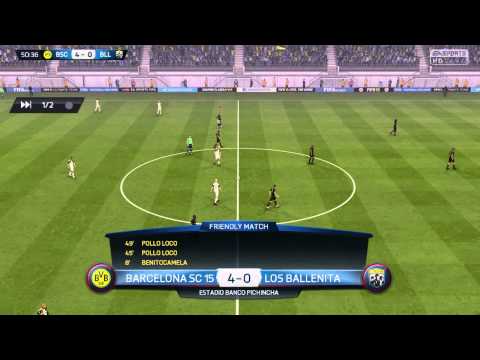 Barcelona SC 15 vs Los ballenitas