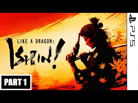 Like a Dragon Ishin PS5 - Full Game Walkthrough Part 1/2 (60FPS)