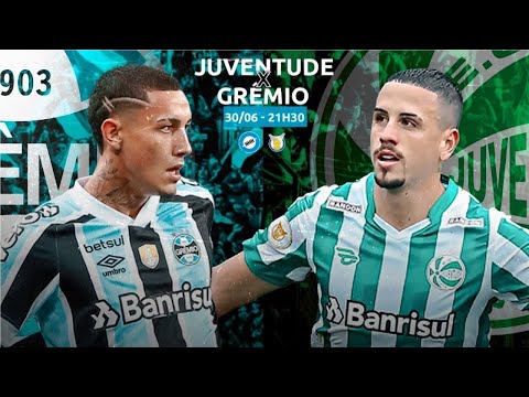 JUVENTUDE 2 X 0 GRÊMIO 30.06.21
