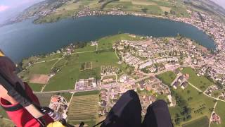 preview picture of video 'Paragliding First High Flight'