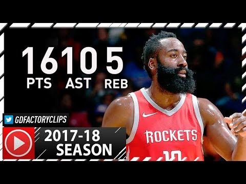 James Harden Full PS Highlights vs Thunder (2017.10.03) - 16 Pts, 10 Ast, 5 Reb, 3 Stls!
