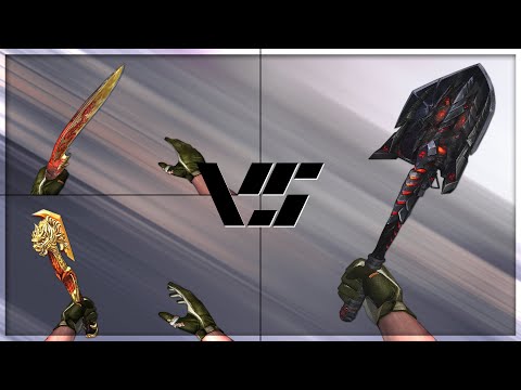 CrossFire 2.0 : SHOVEL BORN BEAST vs Melee VIP's [VVIP Comparison]