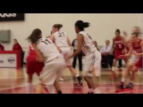 York Lions | Women's basketball vs. Waterloo Warriors highlights - November 24, 2012
