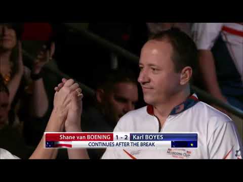 Shane van Boening vs Karl Boyes | 2015 Mosconi Cup