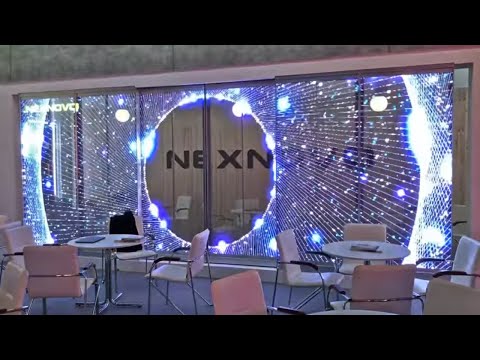 Experience The Wow Factor: Nexnovo's Transparent Led Display Screens At Ise!