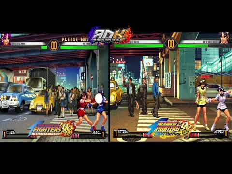 Comparison KOF 98 UM/KOF 98 UM final edition
