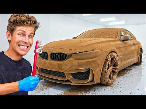 Wenn du das Auto putzt, darfst du es behalten!