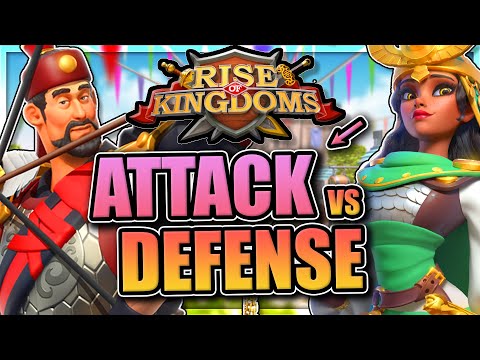 Attack better than defense for Nebu YSG in Rise of Kingdoms?  [This archer test surprised me...]