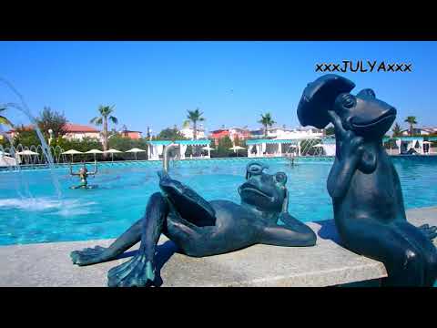 Granada Luxury Belek (Turkey) Frogs in the hotel - Granada Luxury Belek (Турция) Лягушки в отеле