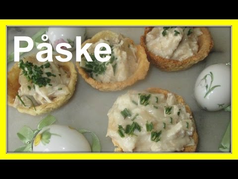 Påske - Kylling og asparges i tarteletter - Chicken and White Asparagus Tartlet - Danish Easter