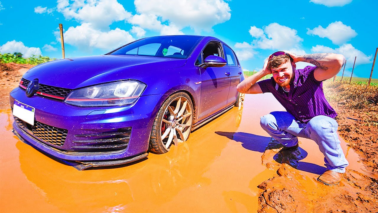 ATOLEI MEU GOLF INDO PRA 4 TEMPORADA DA FAZENDA BLACK STONE !! 😭 QUEBROU TUDO