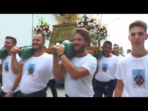 Festa di Sant'Eufemia a Carinaro, l'uscita dalla chiesa (06.09.15)