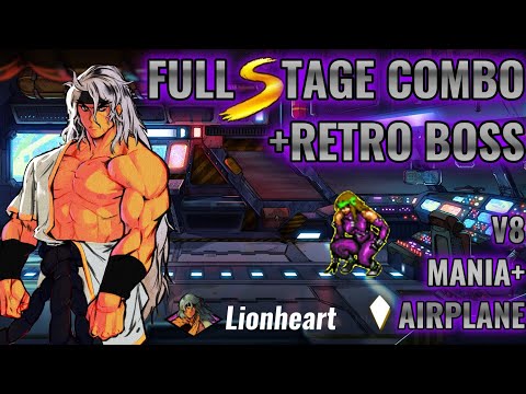 Streets of Rage 4/ V8/ Mania+/ Shiva/ Airplane Full Stage Combo + Retro Boss!