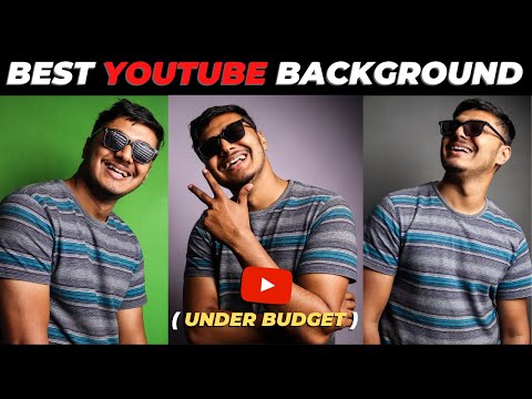 Cheap Best Budget Background For YouTube Videos 500₹ में Professional Video Background