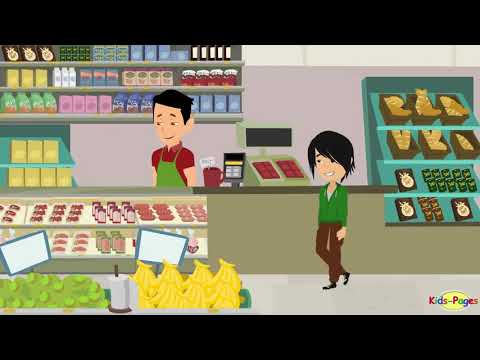 2 5s to 115 5s Shopping at the Grocery Store Eng