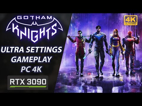 GOTHAM KNIGHTS New Gameplay Demo 15 Minutes 4K 