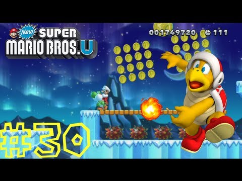 New Super Mario Bros. U -- Frosted Glacier-3: Prickly Goombas!