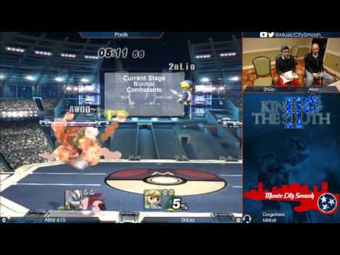 KotS2 - Alex 615 (Wolf) vs 2nLio (Toon Link) - Project M Pools