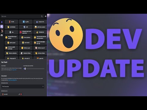 DİSCORD EFSANE GÜNCELLEME (ODAYA GİRİNCE SES ÇALIYOR)