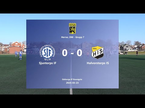 250323 Sjuntorps IF - Halvorstorps IS, Höjdpunkter