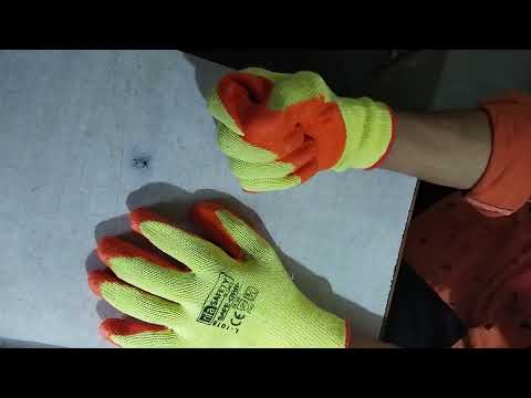 Rubberfashion Gants Latex courts - Rubber Gloves Spikes - Gants