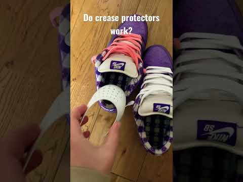 Do crease protectors really work? #sneakers #sneakerhead #sneaker #funnyvids