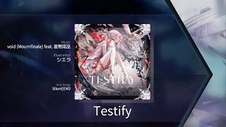 Cover art for Testify