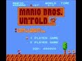 Mario Bros Untold SMB1 Hack