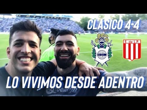 CLASICO PLATENSE 4 a 4 y lo vimos desde ADENTRO del bosque 🌳! Gimnasia de La Plata