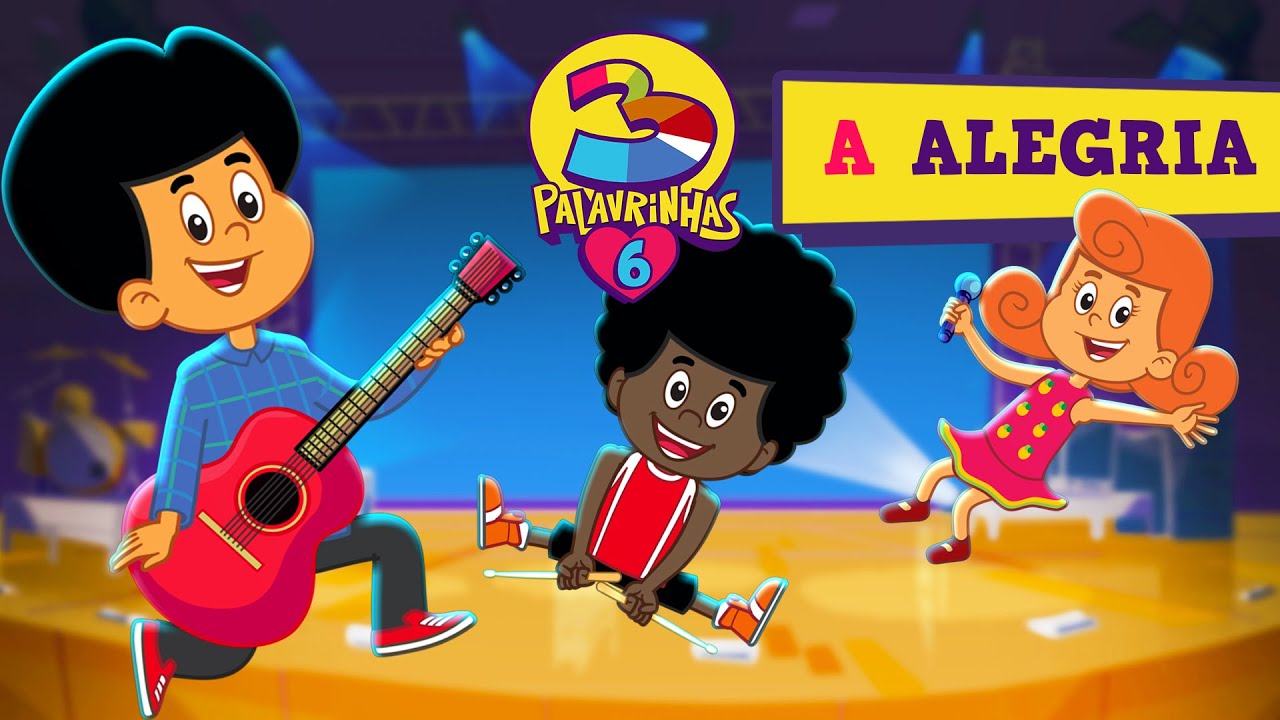 A Alegria - 3 Palavrinhas - VOLUME 6