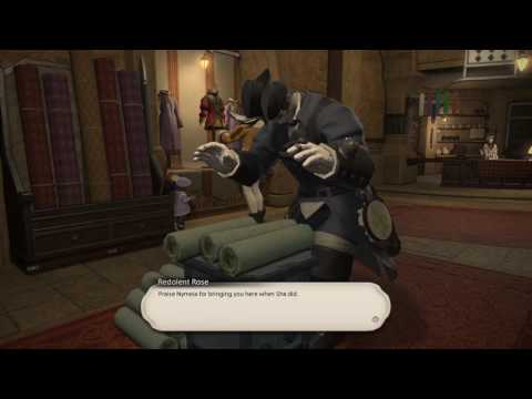 Final fantasy XIV Weaver , Goldsmith and Alchemist class quests lv 1-10