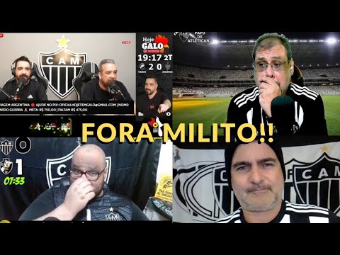 REAÇÕES DOS ATLÉTICANOS A MAIS UMA DERROTA KK ( VASCO 2 X 0 ATLÉTICO MINEIRO )