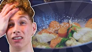 Students Try Cooking For The First Time