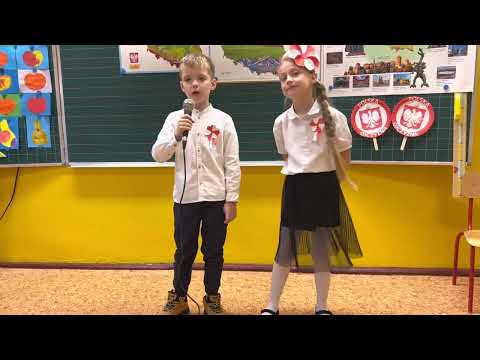 Franciszek Machul i Nikola Rogowska LAT 8- Duet chórku„Małe Perełki Papieskie”MÓWIĘ O TOBIE DOBRZE.