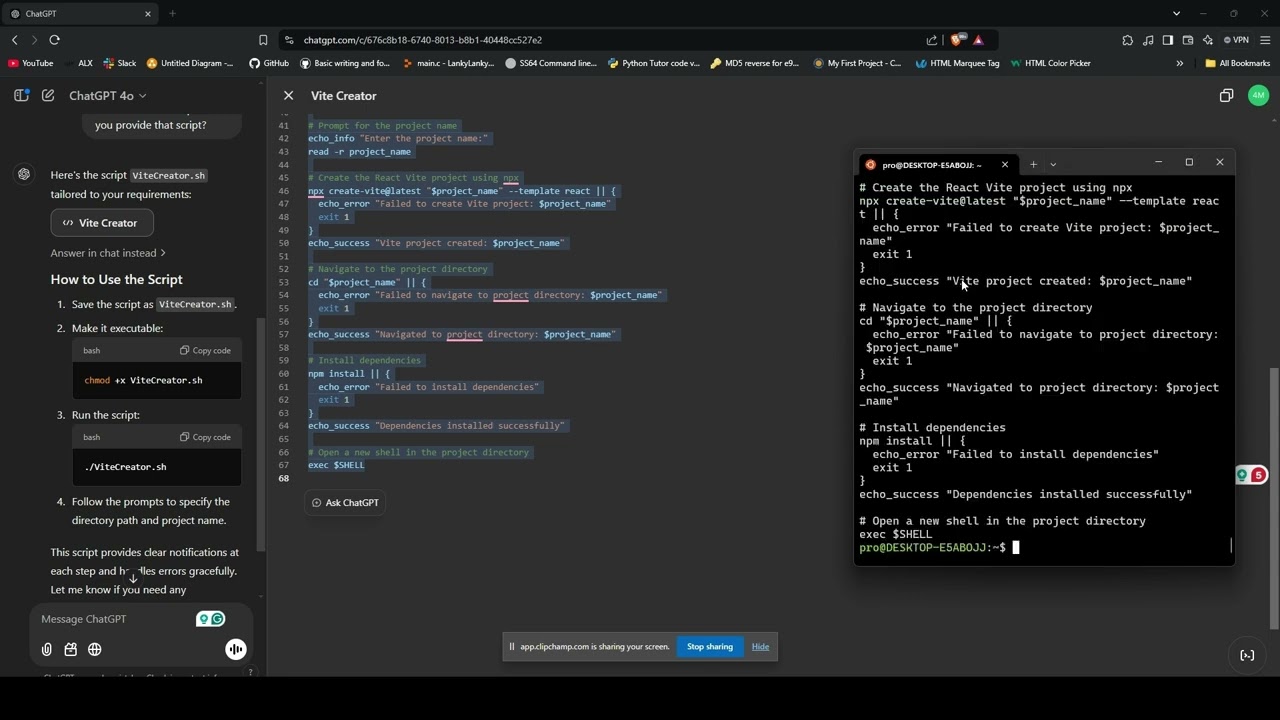 Automate React Vite Projects with This Simple Script! 🚀