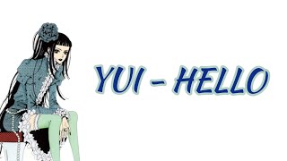 Yui - Hello [Lyrics + Terjemahan Indonesia]