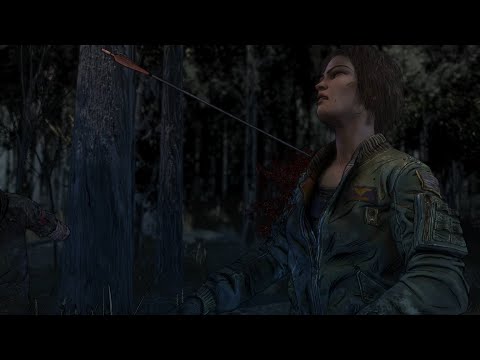 The Walking Dead Season 4 Episode 2 - Tell Violet to shoot Lilly - Choice