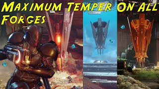 Destiny 2 - How To Get Maximum Temper On All 4 Forges  (Black Armory)