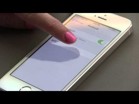 How to set up your iphone on a Maserati Ghibli or Quattroporte