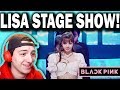 BLACKPINK LISA舞台大秀 Stage Show of Dance Mentor LISA REACTION!
