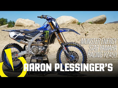 Aaron Plessinger's Monster Energy Star Racing Yamaha YZ450