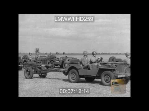 EISENHOWER VISITS AND SPEAKS TO 82ND AIRBORNE IN ENGLAND  - LMWWIIHD259