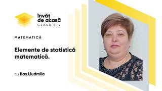 "Elemente de statistică matematică"