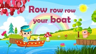 Row Row Row Your Boat | Comptines anglaises | Nursery Rhymes Collection | Deva jeunesse