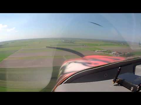 PH-BRT landing on the sunny Island of Texel