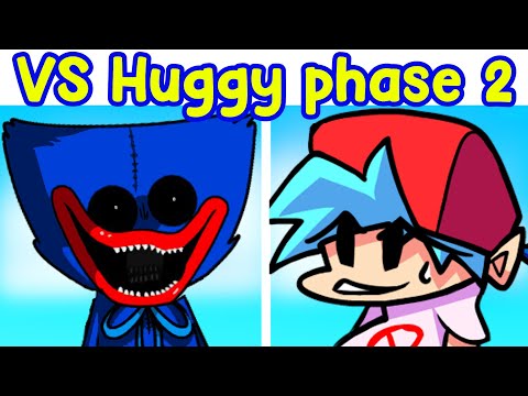 Friday Night Funkin' VS Huggy Wuggy Phase 2 (FNF Mod) (Poppy Playtime)