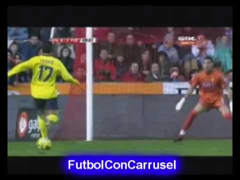 Liga BBVA 2009/2010 - J20 - Sporting de Gijón 0 FC Barcelona 1